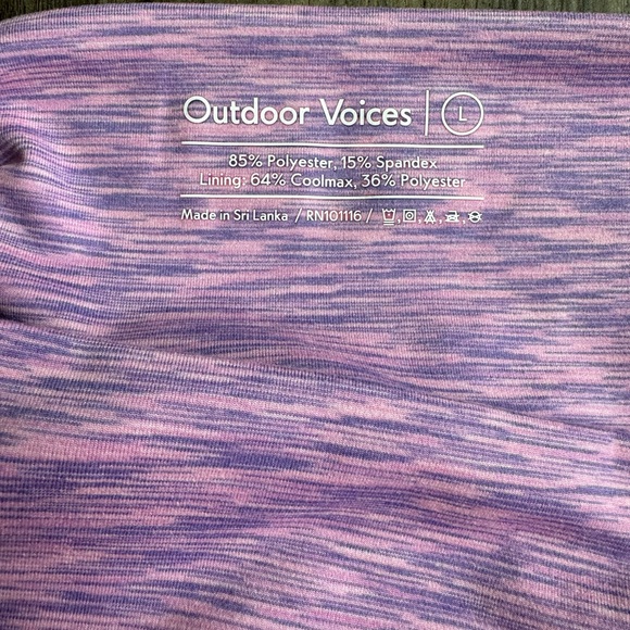 Outdoor Voices 7” Flow Short Hyacinth - sold - Picture 3 of 3